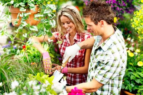 Receipt and invoice confirmation for garden service payment